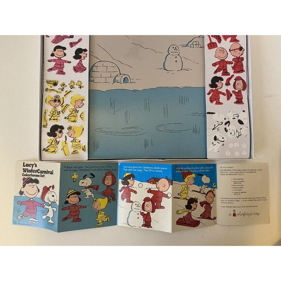 Come Home Snoopy COLORFORMS & Lucy's Winter Carnival COLORFORMS - 2 SETS - Picture 5 of 14
